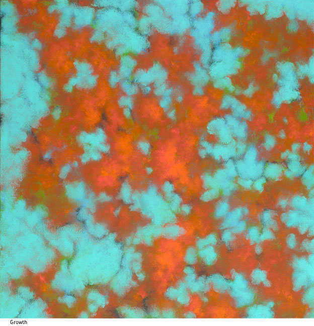 Abstract work by Laura Young